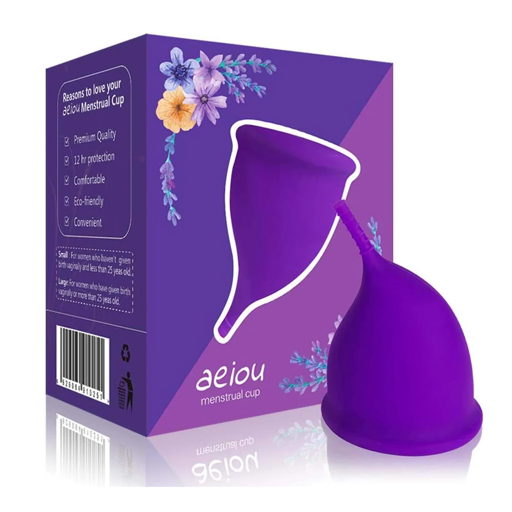 

Menstrual Cup Premium Design Comfortable Period Cup Active Cup-Wear For 12 Hours Reusable Silicone Copa Menstrual Personal Care