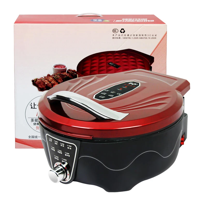 Electric Baking Pan Double-sided Heating to Deepen the Electric Cooker Electric Frying Pan to Deepen the New SY-6690 3