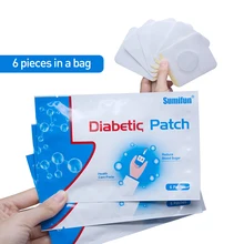 6Pcs/bag Diabetic Patch Diabetes Herbal Diabetes Cure Lower Blood Glucose Treatment Sugar Balance Plaster K03201 6Pcs/bag Diabetic Patch Diabetes Herbal Diabetes Cure Lower Blood Glucose Treatment Sugar Balance Plaster K03201