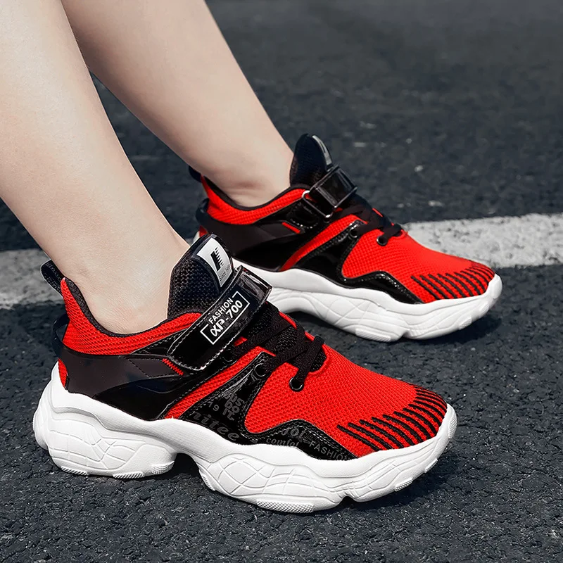 

CHILDREN'S Shoes BOY'S Athletic Shoes Kids Network Red Shoes Soft Bottom Shoe Autumn Comfortable Children Mesh Casual Big Kid BO