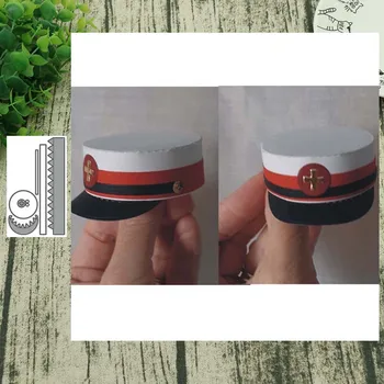 

Metal Cutting dies Navy hat cut Scrapbooking Paper Craft Handmade Card Punch Art Cutter Decorative Stencil