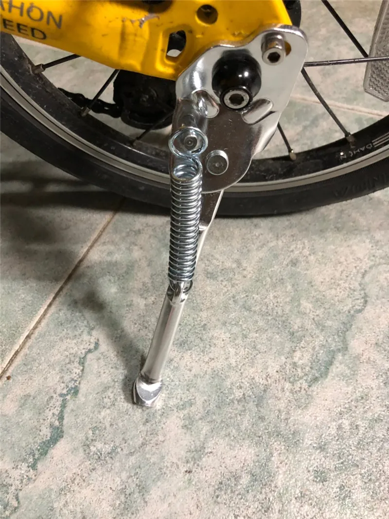 14/16 дюймов складной велосипед Kickstand BYA412 K3 велосипед ножной Кронштейн Поддержка запчасти для велосипеда