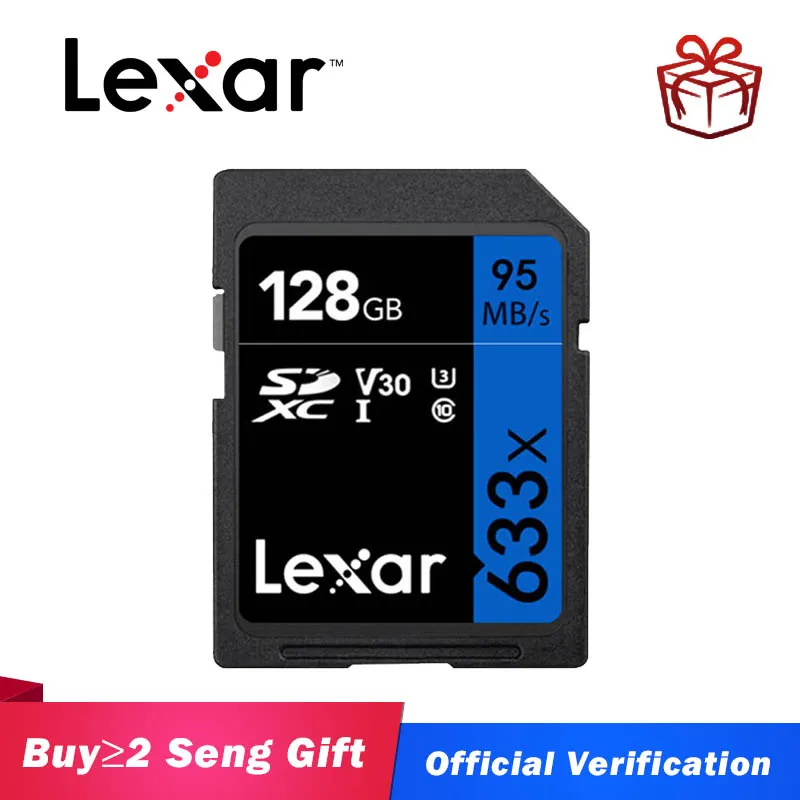 SD карта Lexar 32 ГБ класс 10 128 512 256 ГБ|Карты памяти| |