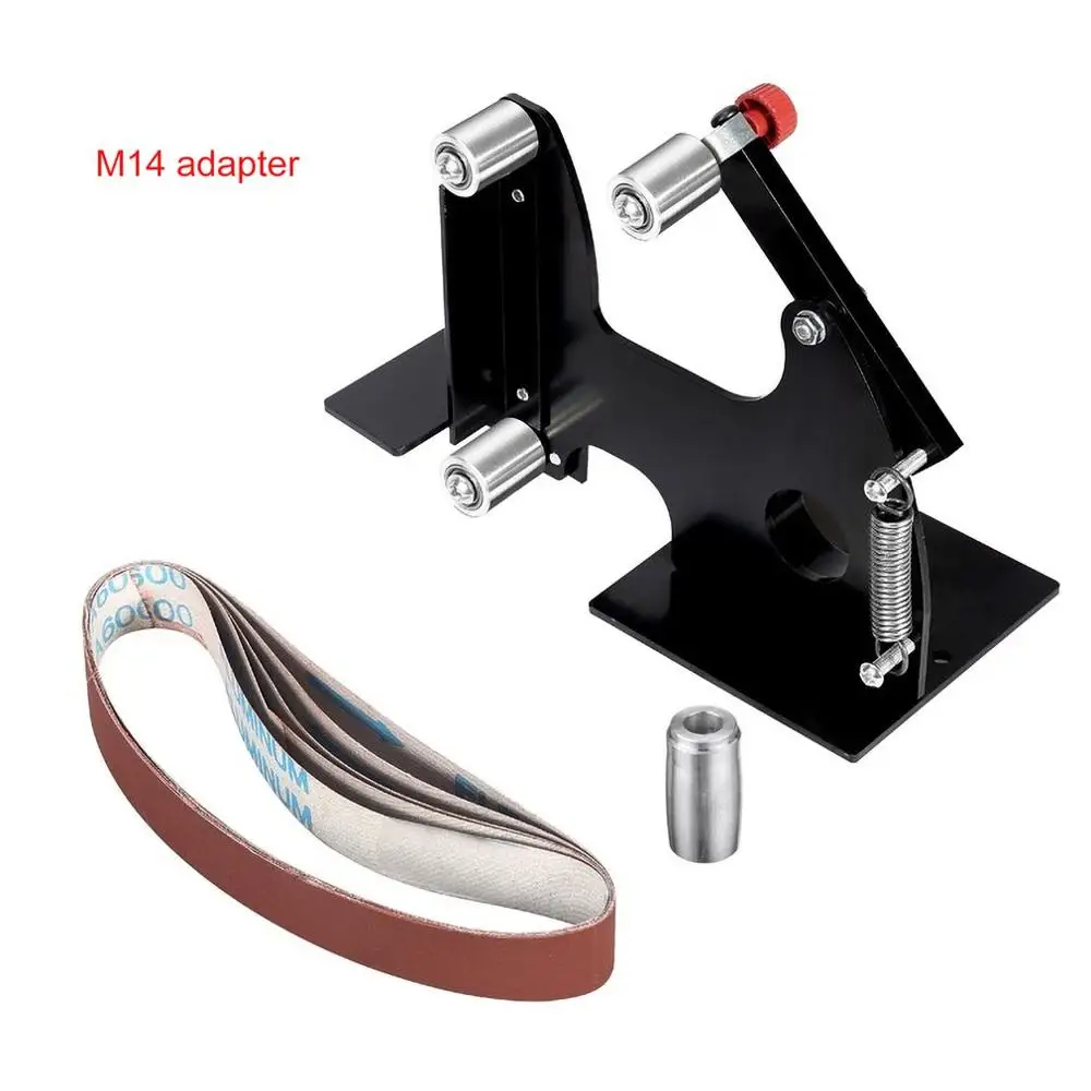

30mm Angle Grinder Belt Sander Attachment Metal Wood Sanding Belt Adapter for Sanding Machine Grinding Polishing Machine