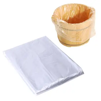 

2 Packs Disposable Foot Bath Bags Sturdy Foot Bath Bucket Thickened Foot Soak Pouch Practical Pedicure Supplies For Home