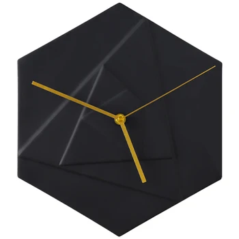 

Simple Geometric Modern Wall Clock Fashion Personality Ceramic Silent Art Wall Clock Creative Reloj Decorativo Home Decor MM60WC