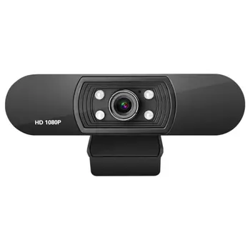 

Built-in Microphone Driverless ABS Computer Peripherals Video Conference USB 1080P H-D Webcam for PC Computer
