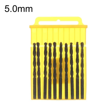 

10Pcs Twist Drill Bit Sets HSS Straight Shank High Speed Steel Drill Bit High Quality With Storage Bag