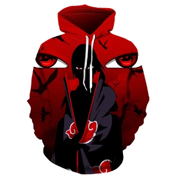 

Naruto 3D printed Uchiha Brothers Seventh Generation Naruto Tabard Men / Ladies Autumn Casual Fashion Hoodie Asian Size S-6XL