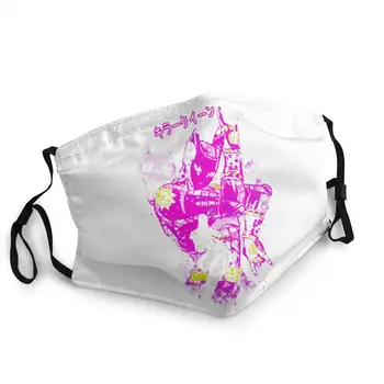 

Killer Queen Reusable Face Mask Jojo Bizarre Adventure Anti Haze Dustproof Mask Protection Mask Respirator Mouth Muffle