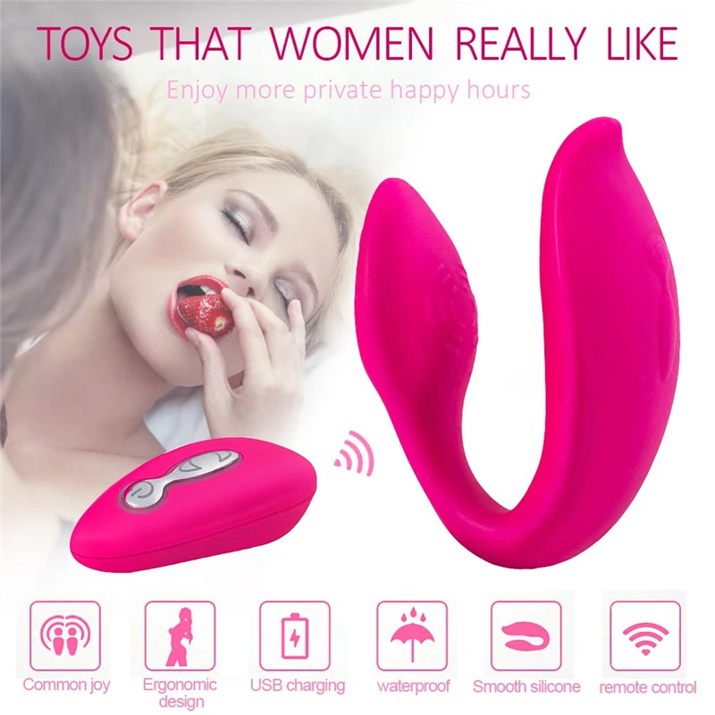Female Wireless Remote Powerful Double Vibrator  Panties Butterfly Vibrator Clitoris Vibrator Vibro G Spot Sex Toys X329