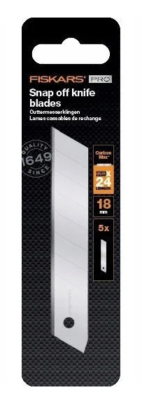 Blade Fiskars carbonmax 18mm blade 5 PCs silver blade| | - AliExpress