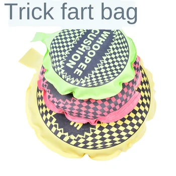 

April Fool's Day Halloween props, toys, trick and trick, trick and treat sponge fart pad