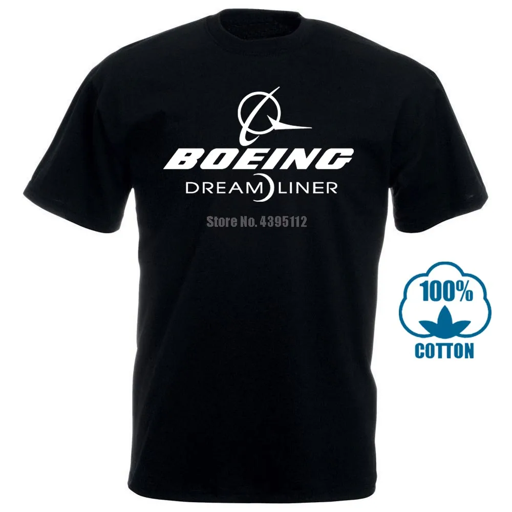 Boeing футболка 787 Dreamliner модная летняя повседневная 012513 с коротким рукавом и