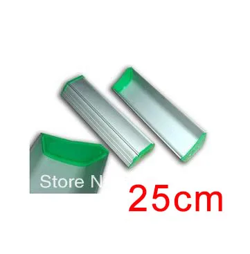 Cheap 1pc Silk Screen Printing Squeegee Ink Scraper Screen Printing Aluminum Emulsion Scoop Coater Tools - Цвет: 25cm scoop coater