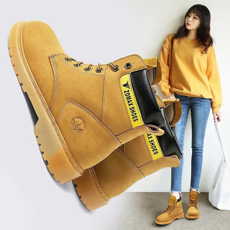 

2019 Autumn & Winter New Style Martin Boots WOMEN'S Shoes Versitile Fashion Ankle Boots Children Trend Work Shoes Students Extra
