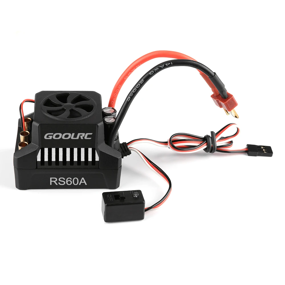 Новейший GoolRC 3650 3900KV бесщеточный двигатель с 60A бесщеточный водонепроницаемый ESC 6,0 V/3A BEC для 1/10 RC автомобиль гусеничный грузовик