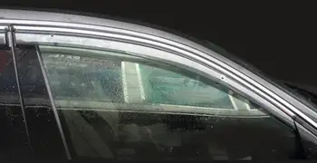 

Car Side Door Window Visor Rain Deflectors Guard Rain Shield Weather Shield Shade For Mercedes Benz E260L E260 E350 E350L 2016