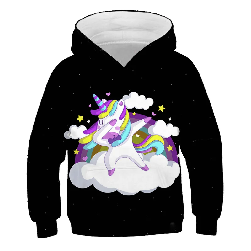[New Arrivals] Fashionable Unicorn Pullover Hoodie
