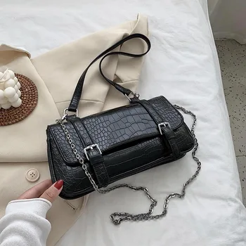 

NEW Original Design Fashion Stone Pattern Armpit Bag Handbag & Elegant Messenger Bag Shoulder Bag Width 25.5cm Height 14.5cm