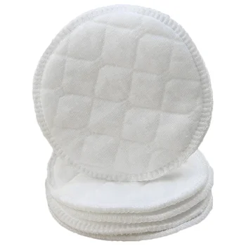 

100 Pcs Washable Anti-overflow Pad Three-layer Anti-leakage Breast Pad Protection Feeding Nursing Pad for Postpartum Mother (Whi