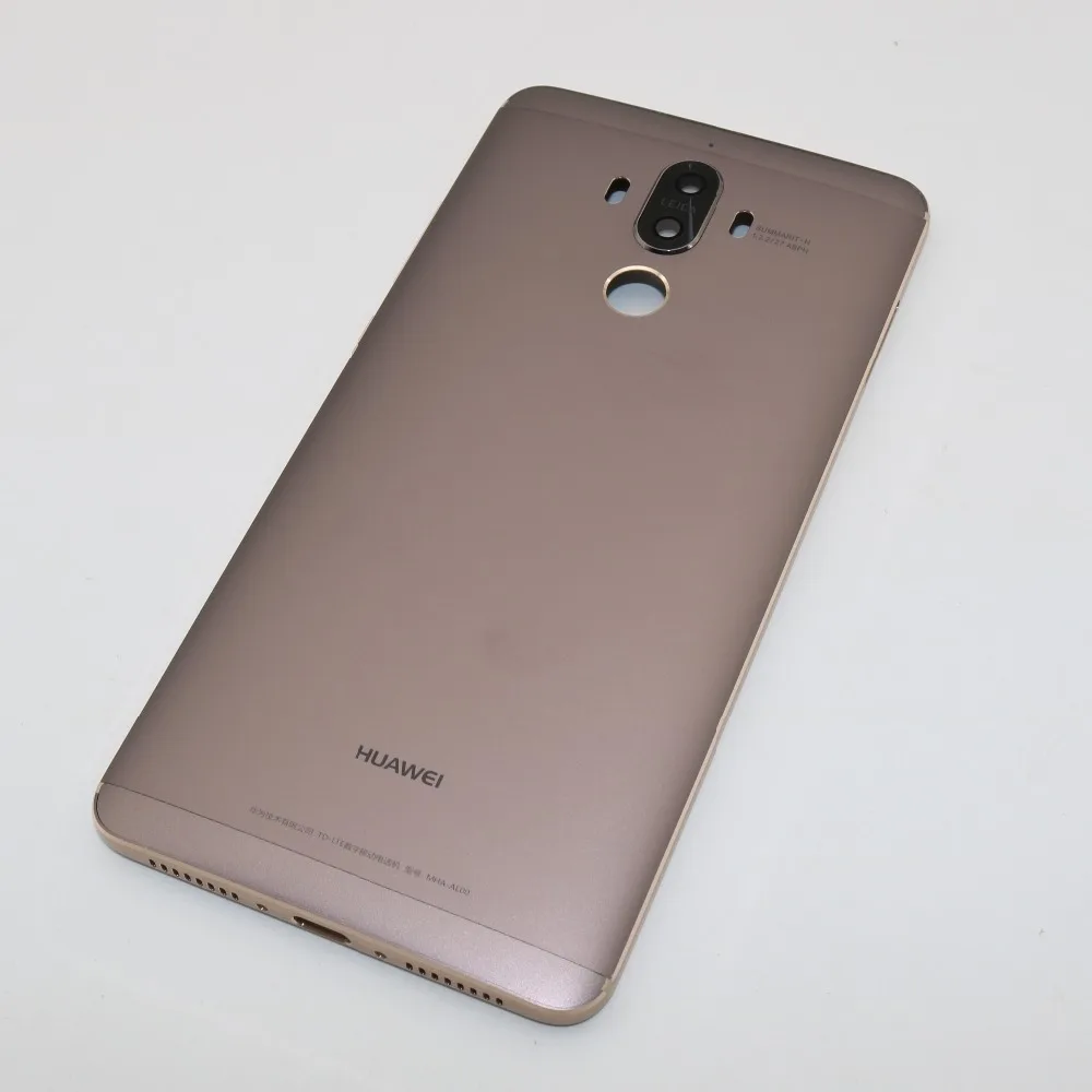 Для 5,9 дюймов huawei mate 9 Задняя крышка батареи чехол Корпус+ боковые кнопки питания для huawei mate 9 Замена задней двери