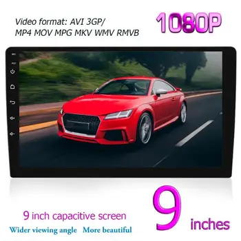 

RK-A709 9 inch 2 DIN Android 8.1 Car In-Dash Stereo BT WiFi GPS FM MP5 Player Audio Built-in WIFI Multi-format Audio and Video