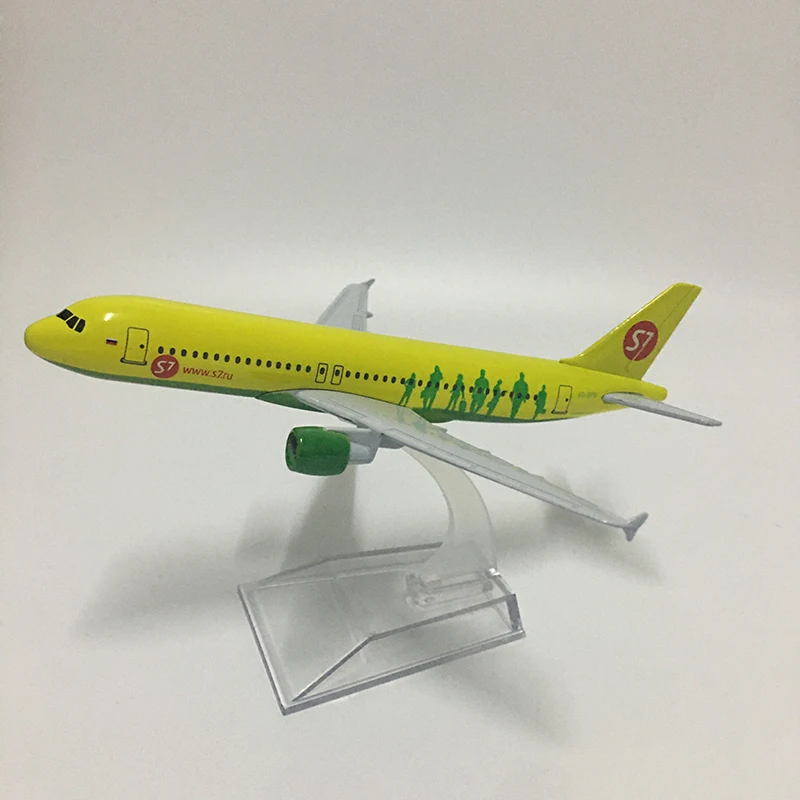 Brinquedo Modelo, Russian Airlines, Boeing, S7, Modelo de Avião, metal, Escala 1 400