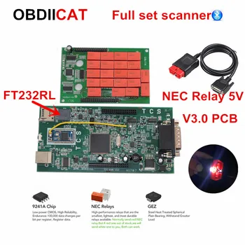 

2017.1 Newest Scanner TCS 2016.R1+ KEYGEN New V3.0 New VCI OBDIICAT-TCS Auto Diagnostic Tool Car Scanner For Cars/Trucks