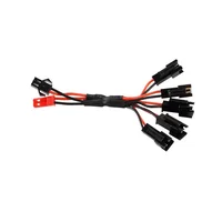 3.7V 1500mAh 18650 Li-ion Battery + Charger for Q85 Q70 RC Helicopter Airplanes Car Boat Gun Toy Parts 3.7V Battery SM Plug 6
