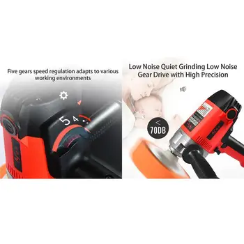 

220V Electric Car Polisher Machine Auto Polishing Machine Adjustable Speed Sanding Waxing Tools Car Set Power Tools