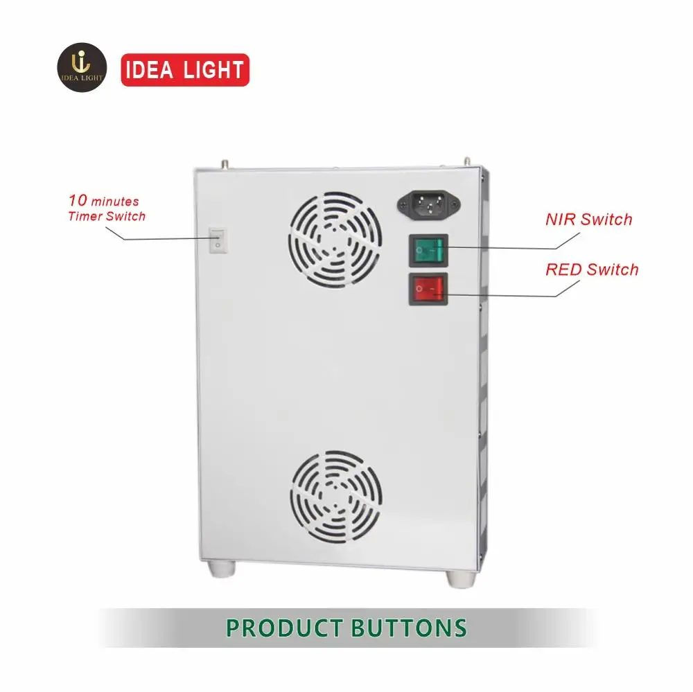 IDEA for Face Skin Tightening Machine Led Light Therapy Panel Radiofrequency Facial Device Red Light Therapy Near Infrared
