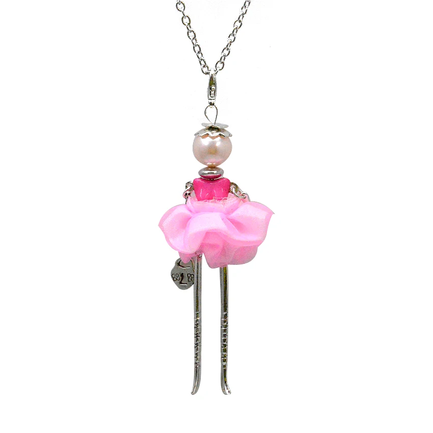Акция, модное ожерелье для женщин, милое Кукольное ожерелье, Кристальные подарки, Женские Ювелирные аксессуары, Bijoux NS254-002 - Окраска металла: NS061