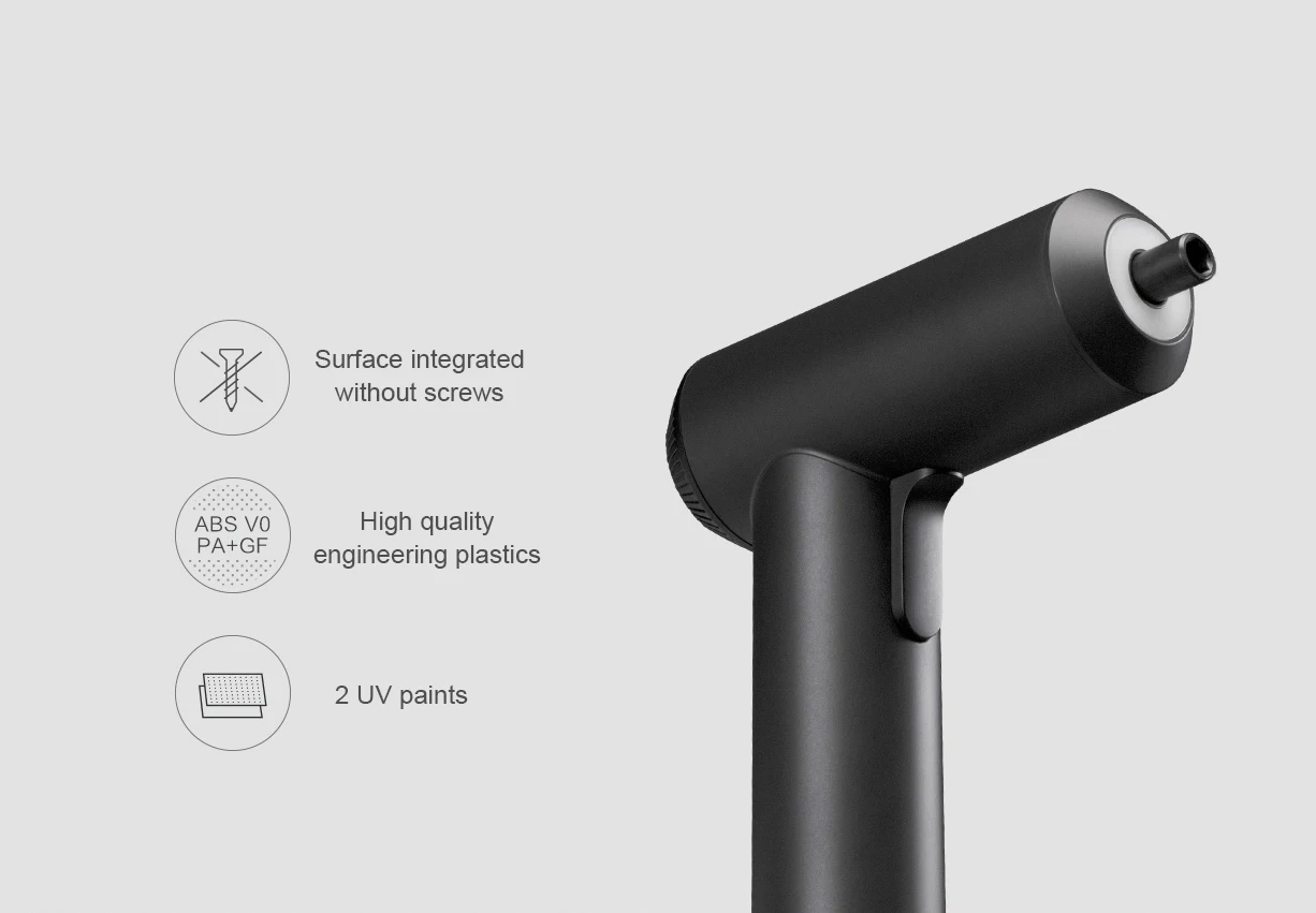 Xiaomi Mijia электрическая отвертка Запатентованная беспроводная 2000 мАч перезаряжаемая батарея 5Н. М крутящий момент 12 шт. S2 Биты PH H SL