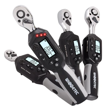 

High Accuracy Mini Digital Display Backlight Torque Wrench Ratchet Torque Detection Tool LED Light Buzzer Alarm Torque Wrench
