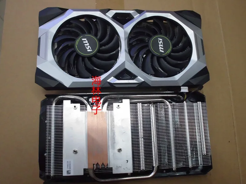 Для MSI GeForce RTX2060 Super VENTUS OC графический вентилятор для охлаждения видеокарты вентилятор с радиатором