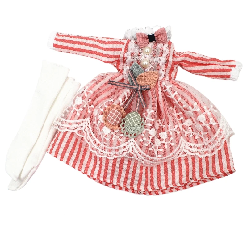 

Exquisite Doll Clothes Handmade High Quality Doll Accessories For Barbi Blyth 40JC