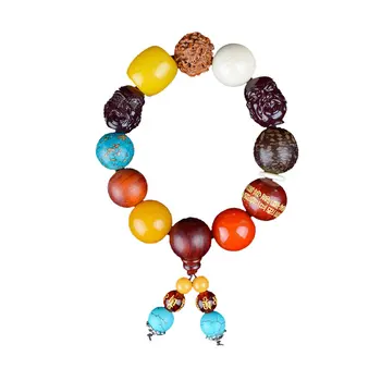 

Car Pendant Bezhu Bodhi Ornaments Stalls Bead Protection Ping Fu Car With Creative Interior Rosary