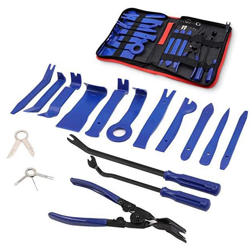 30 шт./компл. Панель удаление открытым инструментов Съемник элементов набор инструментов для автомобиля тире дверь радио отделкой автомобилей Универсальный Автомобильный специальный инструмент для демонтажа и ремонта