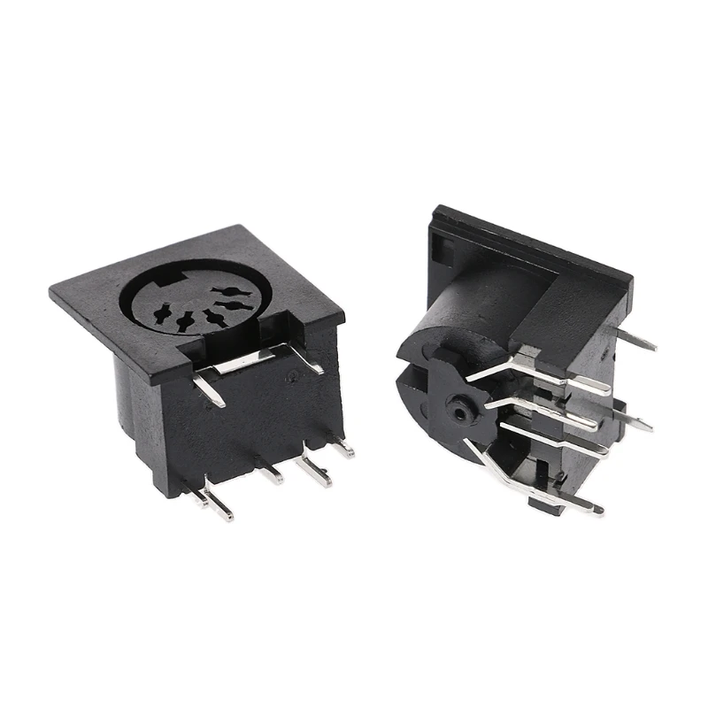 Y1UD 10 Pcs/Set PCB Panel Mount Female Connector DIN5 DIN 5-Pin Jack DS-5-01 MIDI | Обустройство дома
