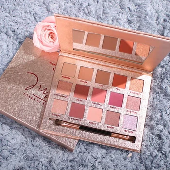 

Charming Beauty 15 Color Glitter Matte Eyeshadow Palette Makeup Glitter Pigment Smoky Eyeshadow Palette Waterproof Cosmetics