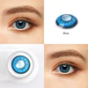 1Pair Color Contact Lenses For Eyes Cosplay Colored Contacts Non Prescription Halloween Eye Contacts With Color Lenses Blue Gray ► Photo 3/6