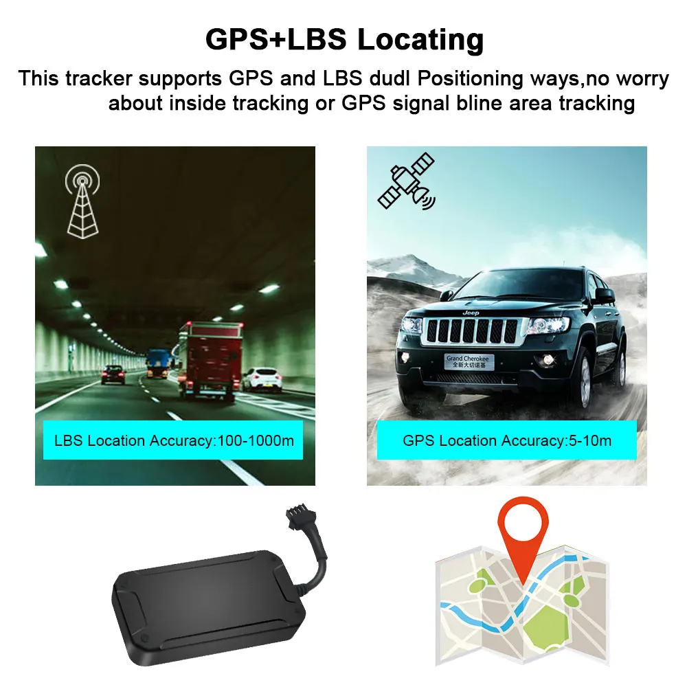 4G Vehicel GPS Tracker LK960 Cut off Enginer remotely (9)