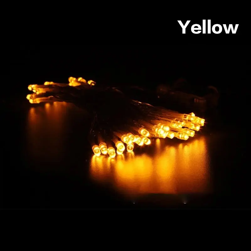 BRELONG 5 м 50LED 3м 20LED гирлянды многофункциональные водонепроницаемые праздничные гирлянды рождественские украшения освещение - Испускаемый цвет: Цвет: желтый