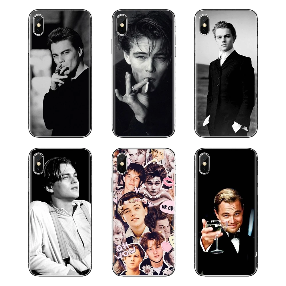 Для huawei Honor 7X V10 6C V9 6A Play 9 mate 10 Pro Y7 Y5 P8 P10 Lite Plus GR5 2017 Leonardo Dicaprio Young White Swan TPU Чехлы |
