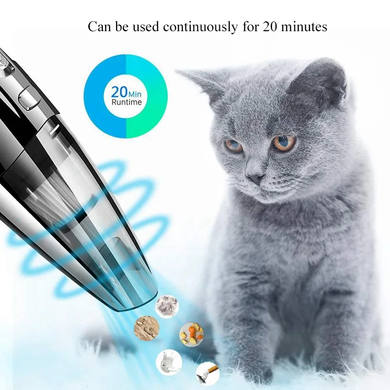 Handheld Wireless Vacuum Cleaner For Car Porduct Wireless Portable Vacuum Cleaner For Home Appliance High Power Car Dry Cleaning
