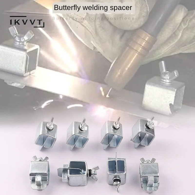 

8pcs Welding Butterfly Clip Clamps Holder Butt Welding Clamp Welding Positioner Fixture Adjustable for Welding Clamps Tools Set