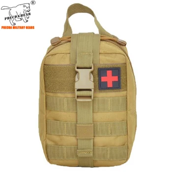 

Outdoor molle tactical medical pouch multi-function first aid kit bag camping personal survival kit pack medicine pack army med