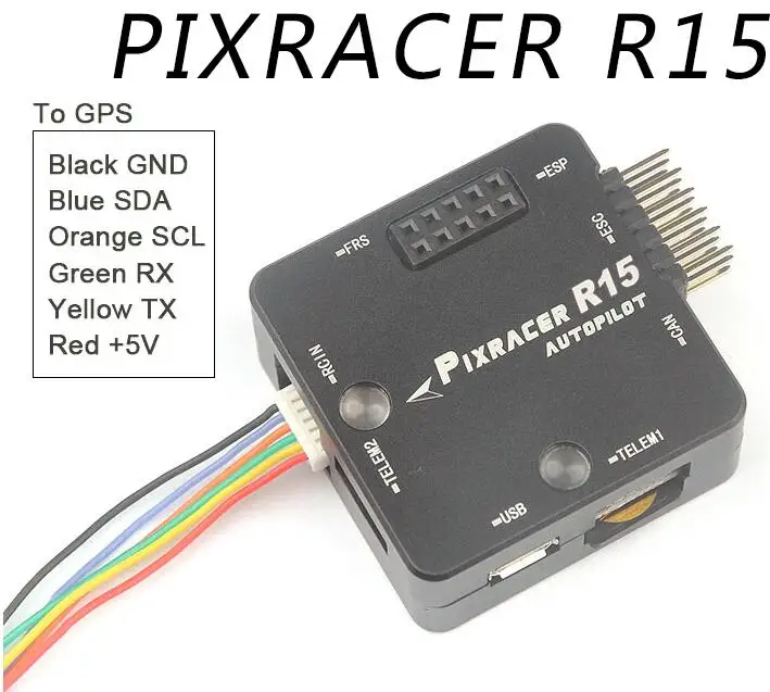 Pixracer R15 полётный контроллер Mini Pixracer автопилот Xracer FMU V4 V1.0 PX4 плата контроллера полета для DIY FPV D