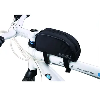 

Outdoor sports MTB Road Bike Front Top Tube Bag Cycling Basket Bicycle Panniers Bycicle Polyester Frame Bag Bike Saddle Bags